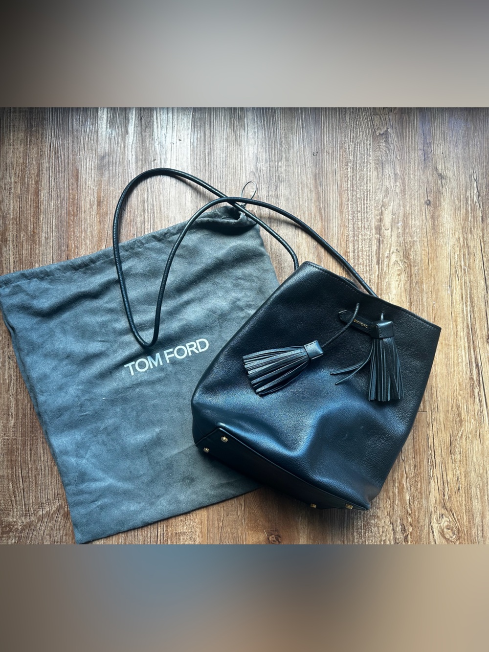 Tom Ford Tassel Bucket Bag